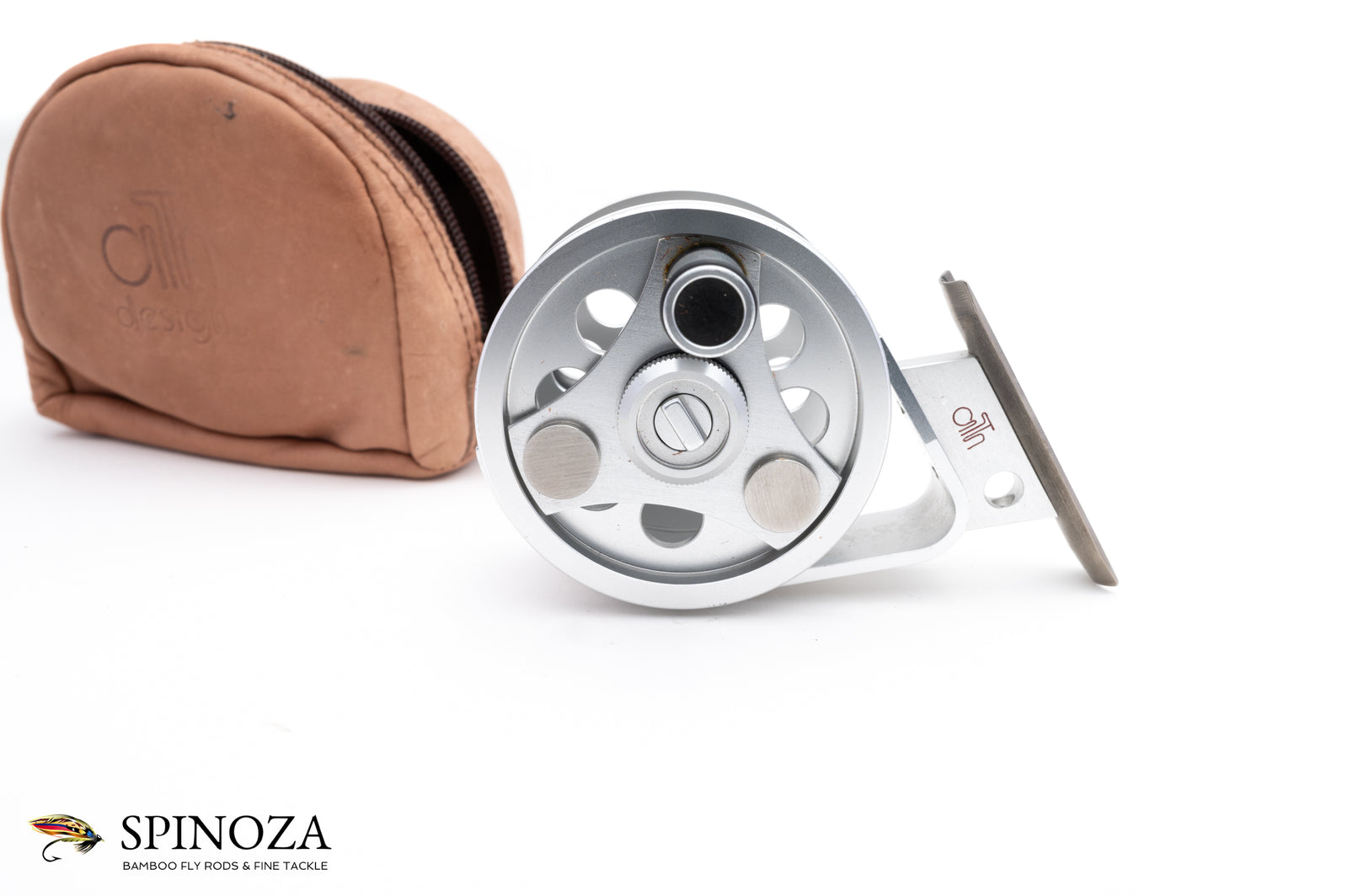 Ari 't Hart (Holland, 1934-2021), ARAS Fly Reel with Leather Case