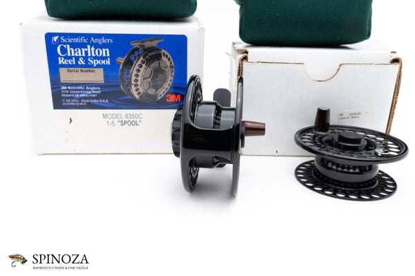 Charlton 8350C Fly Reel with 1/2 Spool - Spinoza Rod Company