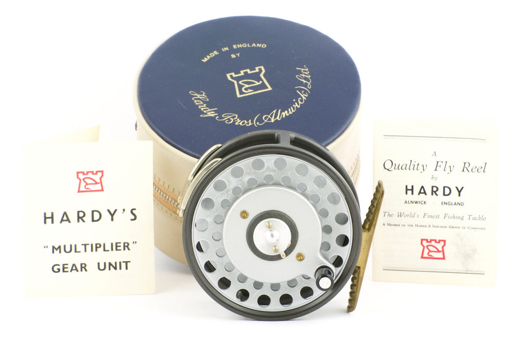 Hardy Lightweight Multiplier Fly Fishing Reel. Made in England.