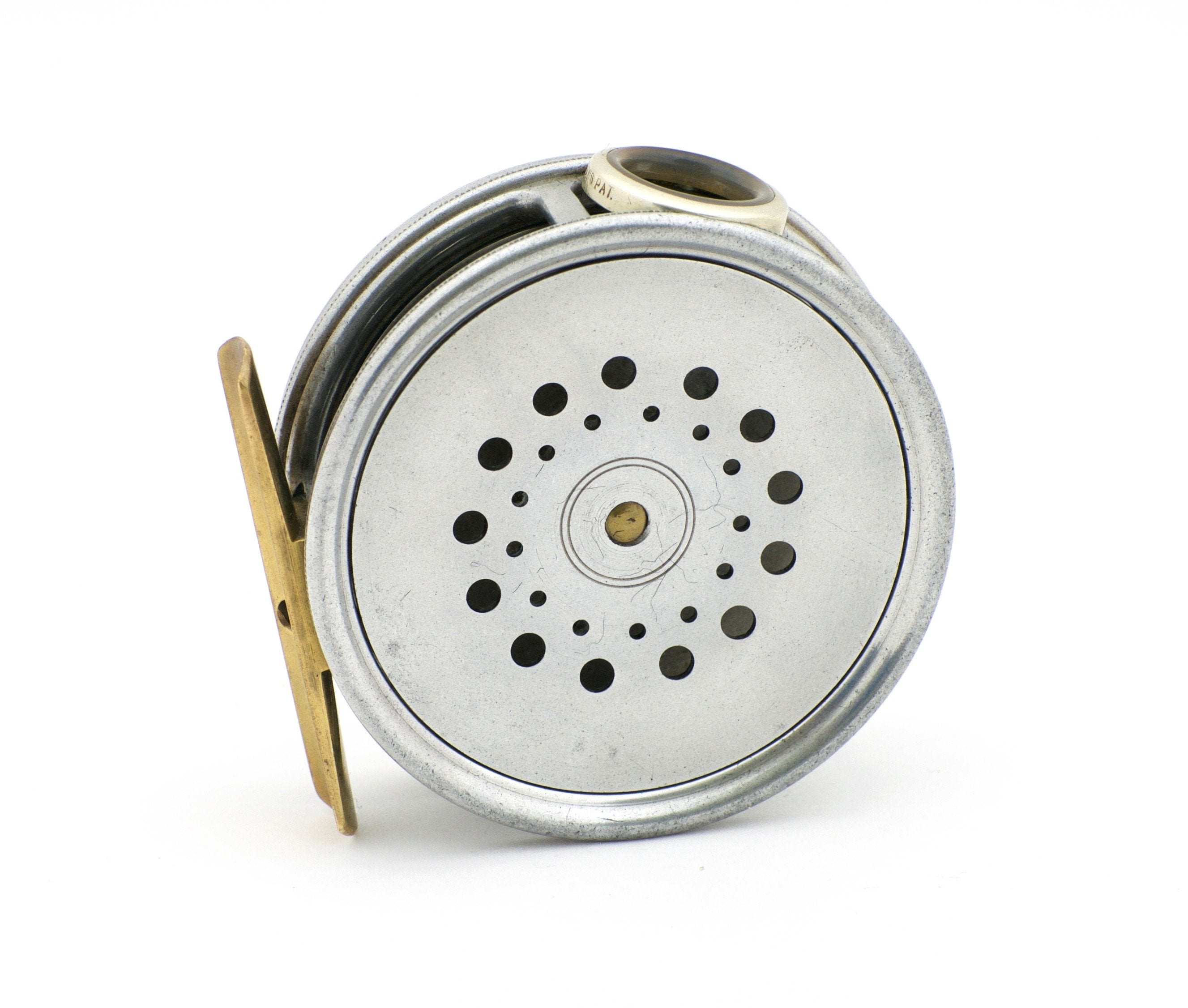 Hardy Perfect 3 And Three Eighths Trout Fly Reel Stamped Inside T A G IN  Sportfish Neoprene Reel Cas