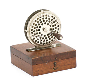 Orvis 1874 Original Fly Reel with Walnut Box