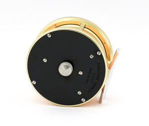 Joe Saracione 3 1/4" Wide Mark IV Trout Fly Reel - Gold/Black RHW 