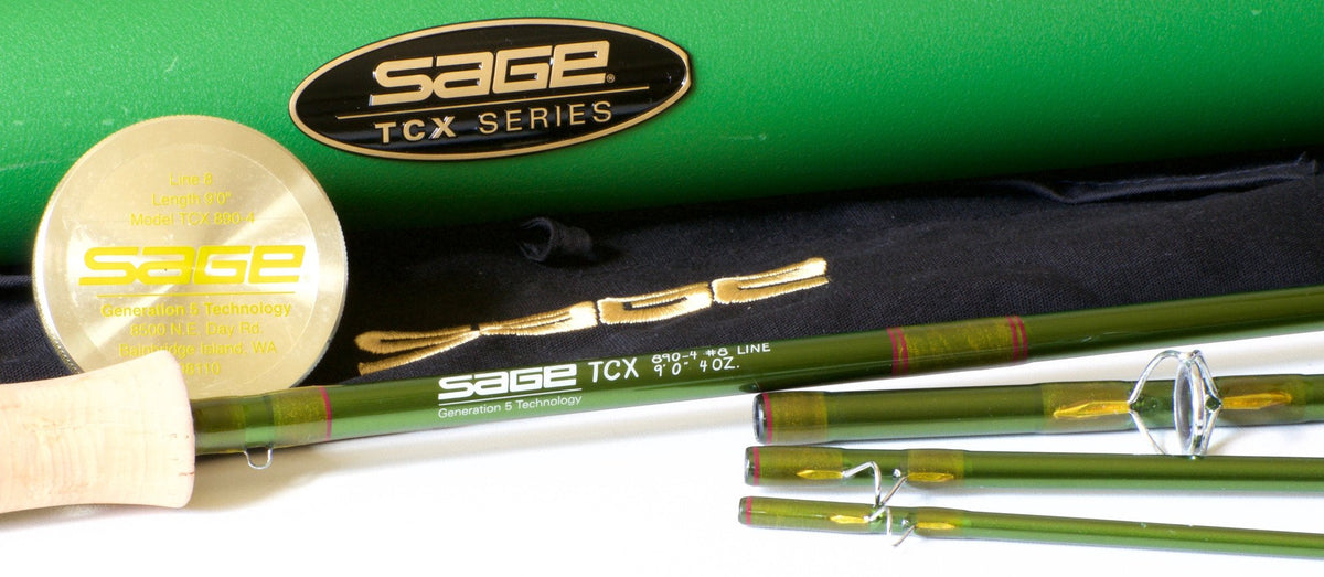 Sage TCX 890-4 9' 8wt Fly Rod - Spinoza Rod Company