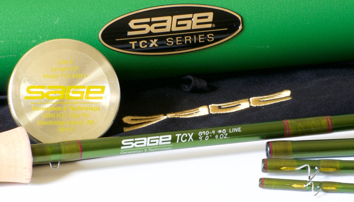 Sage Z-Axis 890-4 9' 8wt Fly Rod - Spinoza Rod Company
