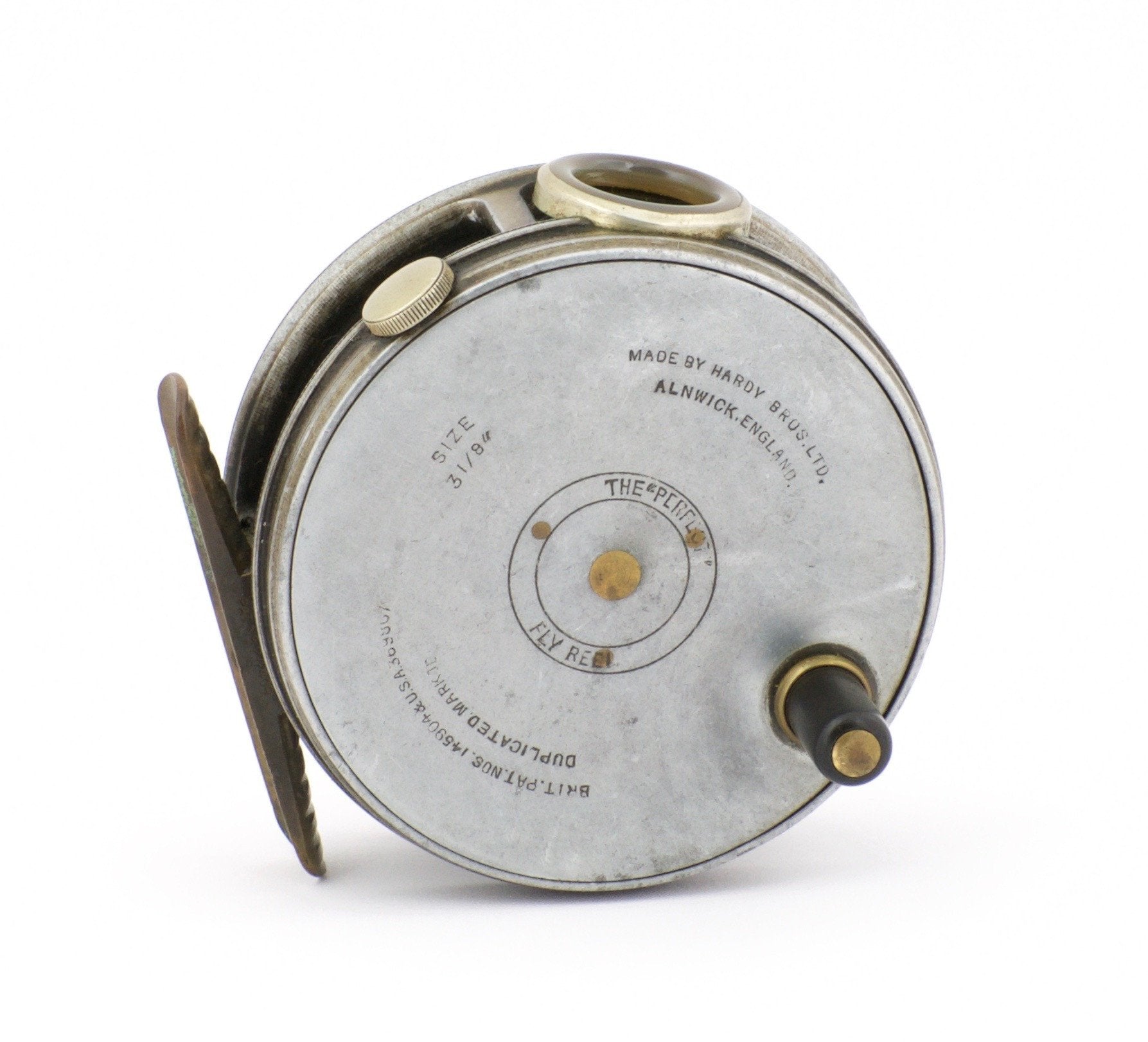 REEL #03】Hardy Perfect 3 1/8 1912 check circa 1915 no logo