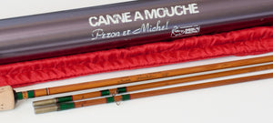 Pezon et Michel "Bretonvilliers - Type Dubos" Bamboo Rod 7'6 5wt 