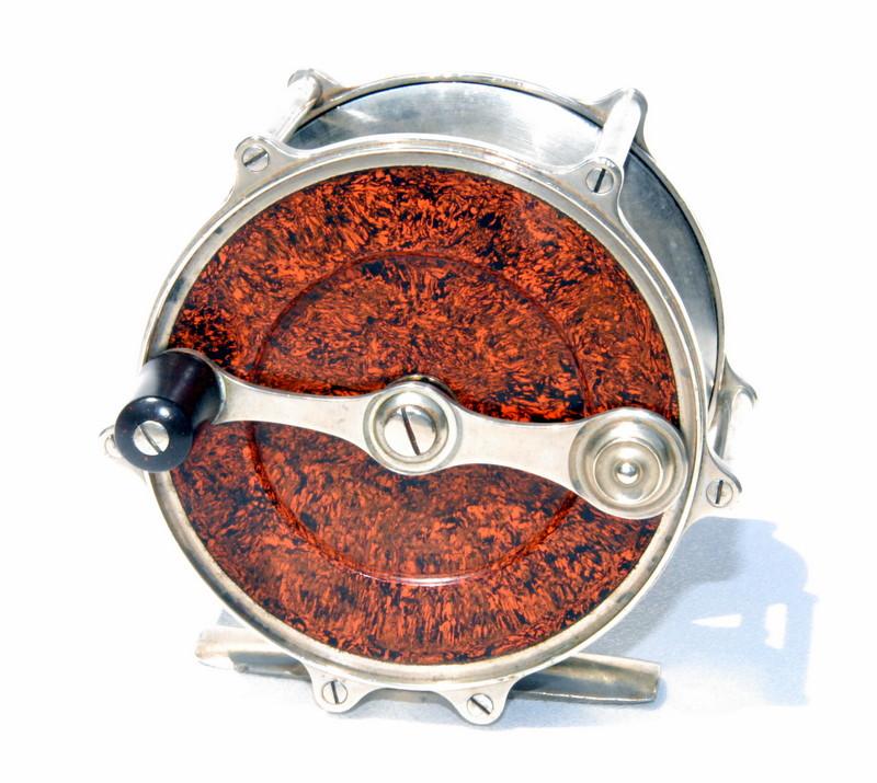 Philbrook and Paine Marbleized Salmon Fly Reel - Spinoza Rod Company