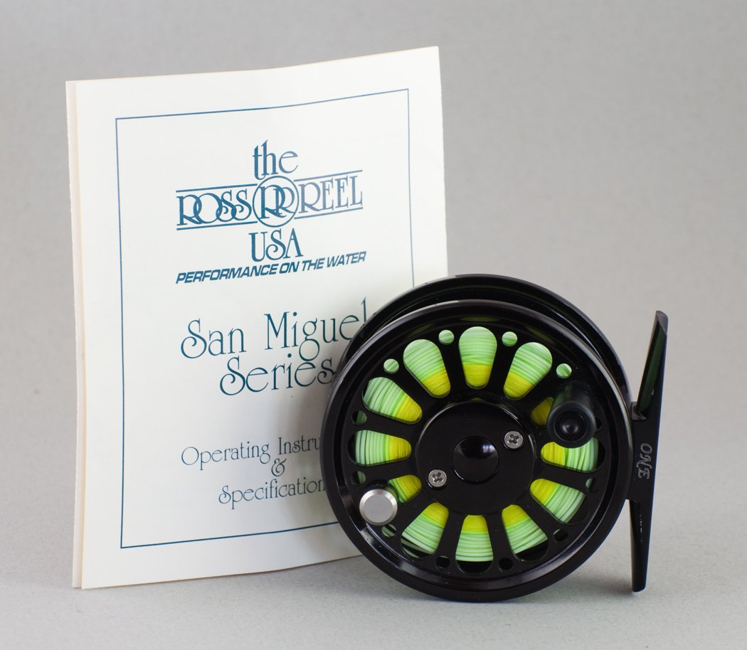 BOXED – ROSS SAN MIGUEL VISION TWO 2 7/8″ TROUT FLY REEL – Vintage Fishing  Tackle