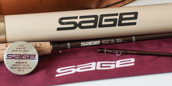 Sage LL 389 Graphite Rod - Spinoza Rod Company