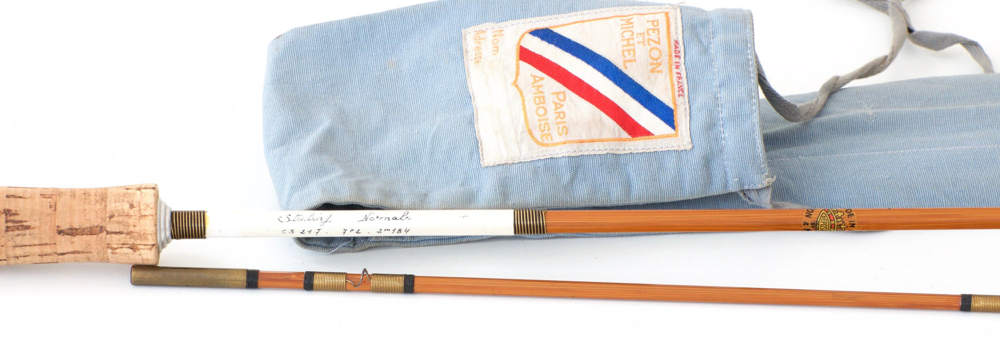 Pezon et Michel "Sterling Normale" Bamboo Fly Rod -- 7'2 4wt 