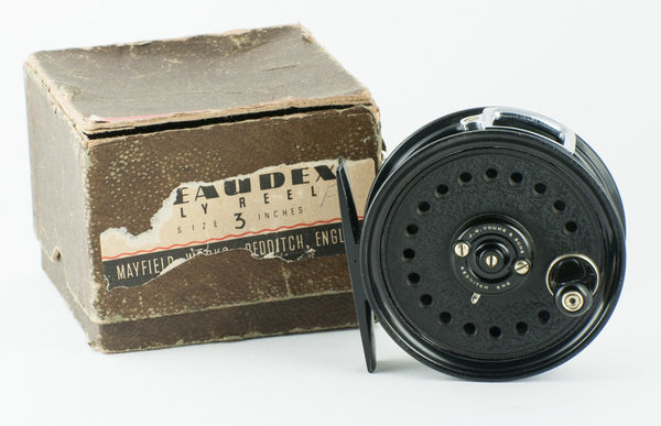 JW Young Beaudex 3 fly reel with box - Spinoza Rod Company