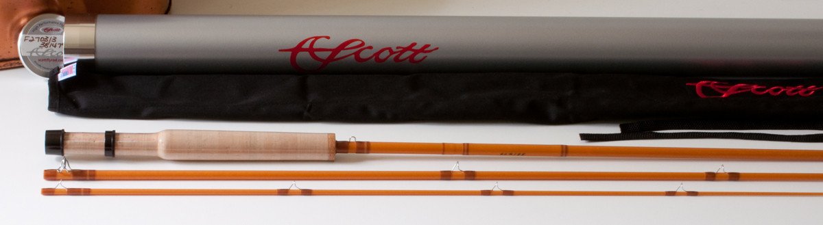 Scott F2 Fiberglass Fly Rod - 7' 3wt 3 piece - Spinoza Rod Company