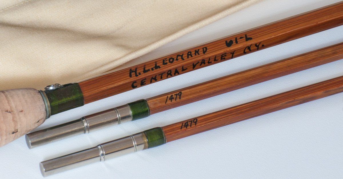 Leonard Duracane Fly rod shops Fliegenrute gespliesst 8’6“ 2/2 #5