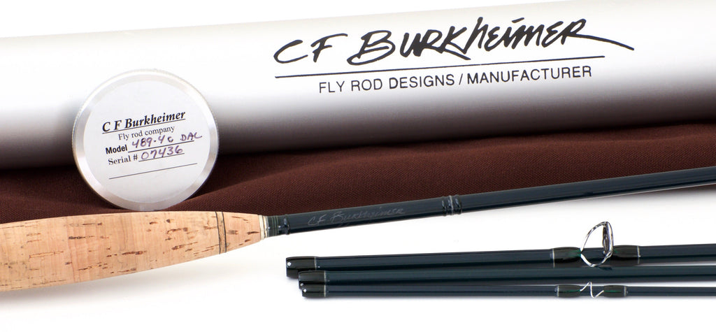 Burkheimer, CF -- 8'9 4wt 4 pc. Classic Graphite Fly Rod