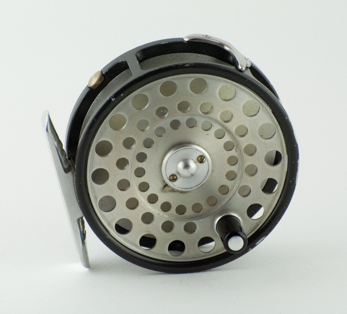 Hardy - Featherweight Fly Reel - L-shaped Lineguard, Half Ribbed