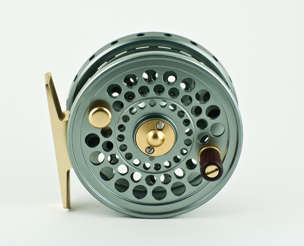 Ovis CFO III Champagne Gold Limited Color Fly Fishing Reel I No.050 & Soft  Pouch 