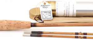 Walt Carpenter Browntone 8' 2/2 5wt Bamboo Rod 