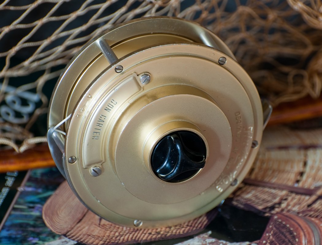 FIN-NOR No.3 Left handed fly reel USED