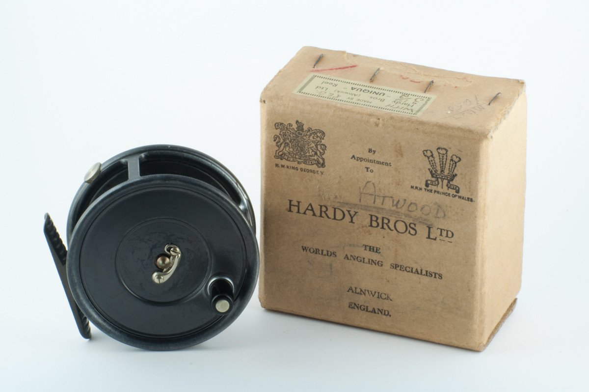 Hardy Uniqua Wide Drum Fly Reel 3 1/2 - with original box