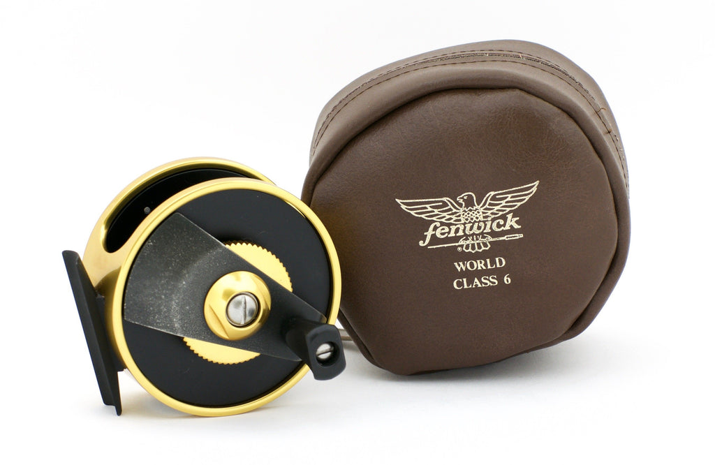 Sold at Auction: Fenwick World Class 6, Fly reel with line and pouch