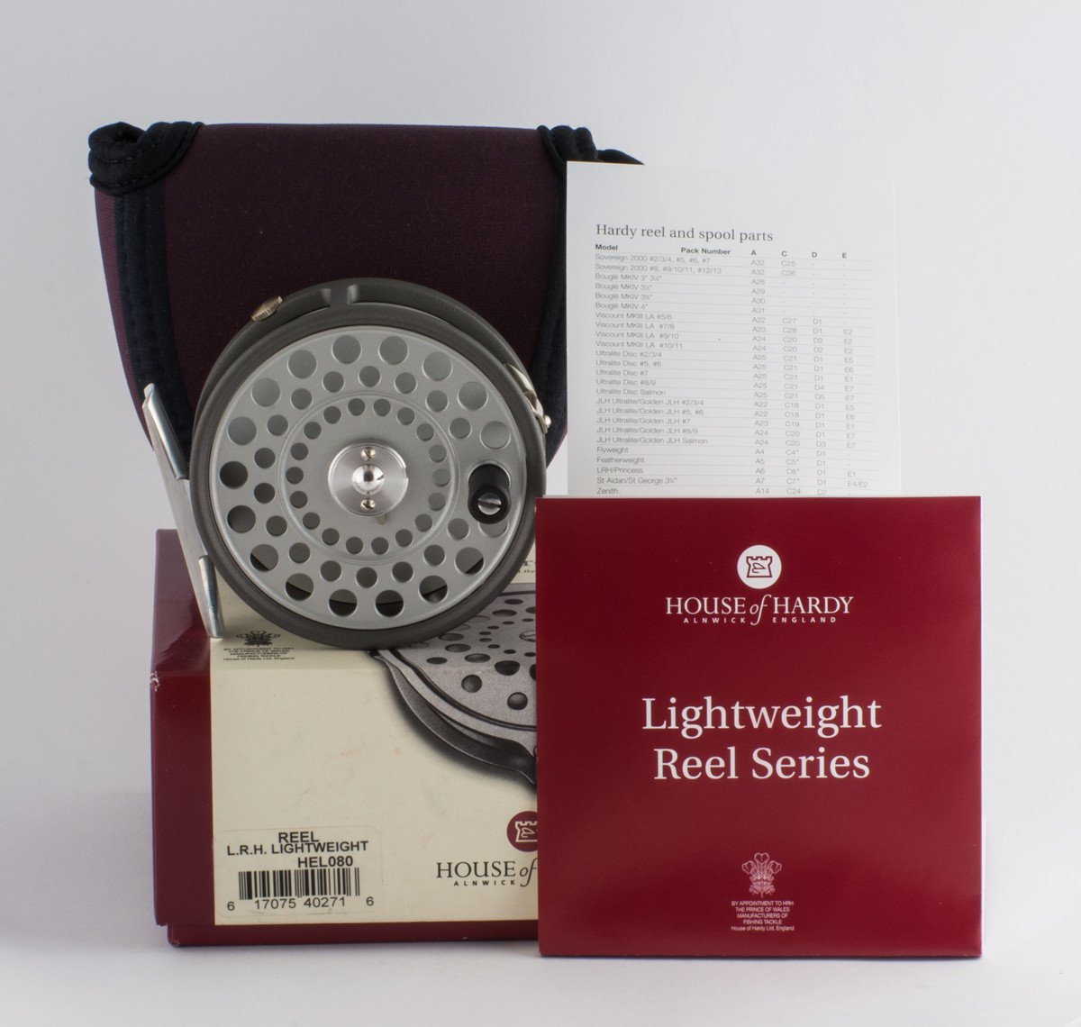 Hardy LRH Lightweight Fly Reel - Spinoza Rod Company