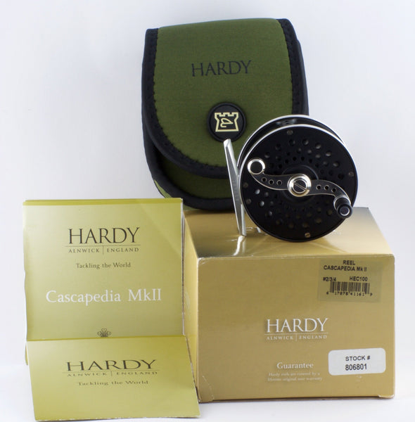 Hardy Cascapedia MKII 2/3/4 fly reel - new in box - Spinoza Rod