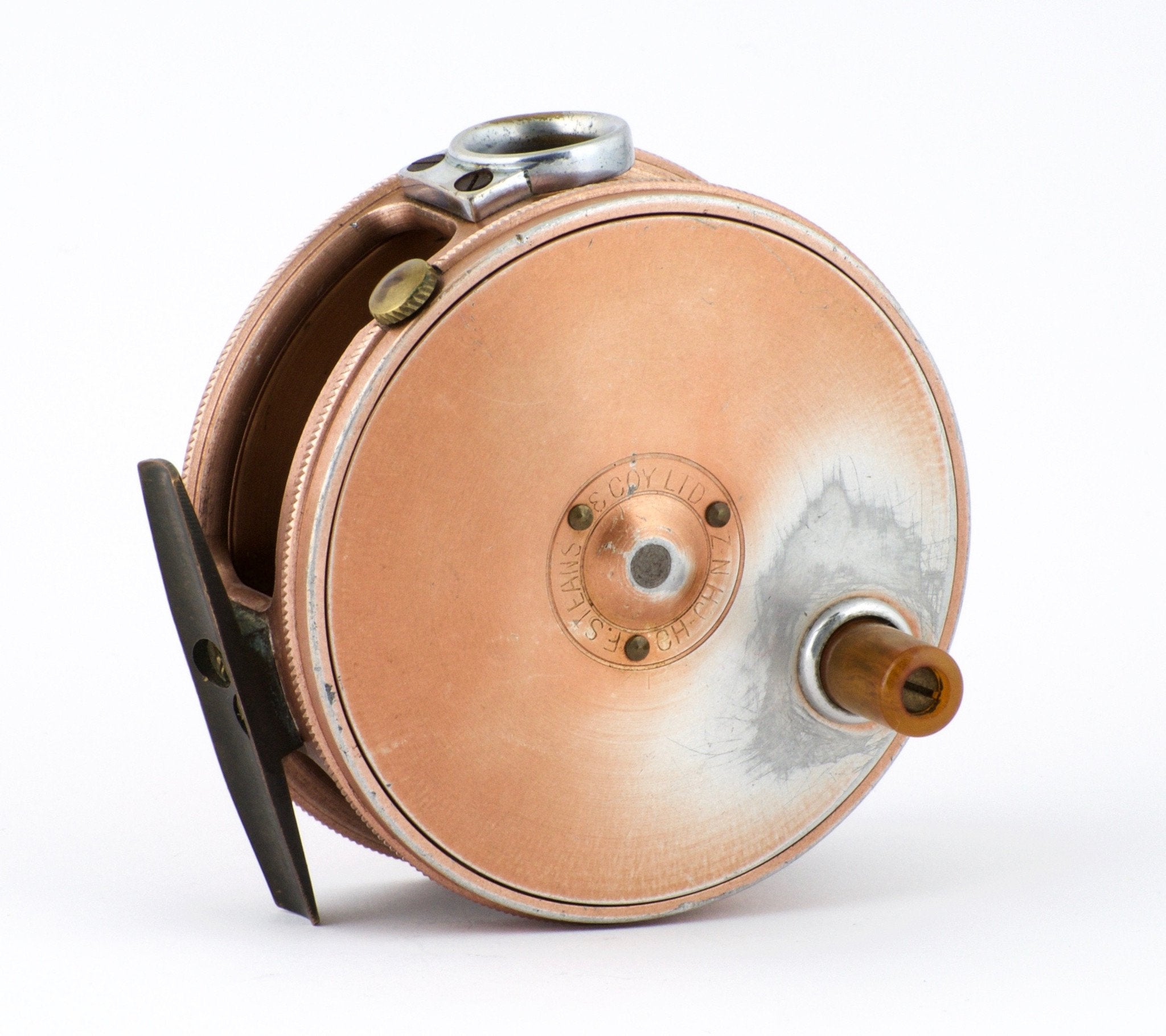 Steans & Co. / E.J. Brown - 3 3/4 Perfect style reel - Spinoza Rod Company
