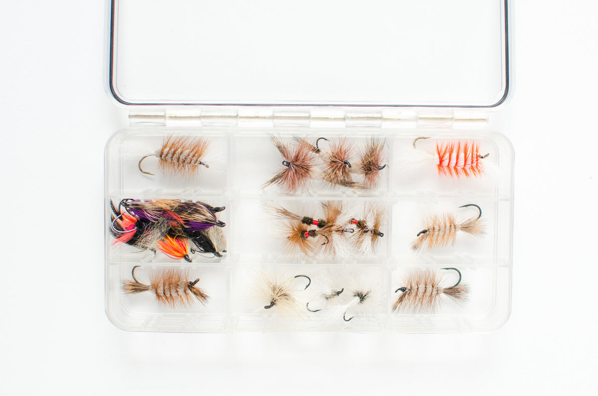 Fly Box with Salmon Flies