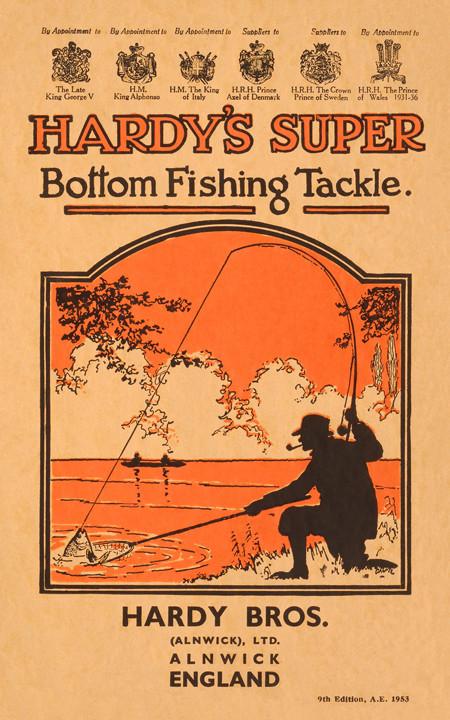 Hardy Fine Art - Hardy's Super Bottom Fishing Tackle c.1953 - Spinoza Rod  Company