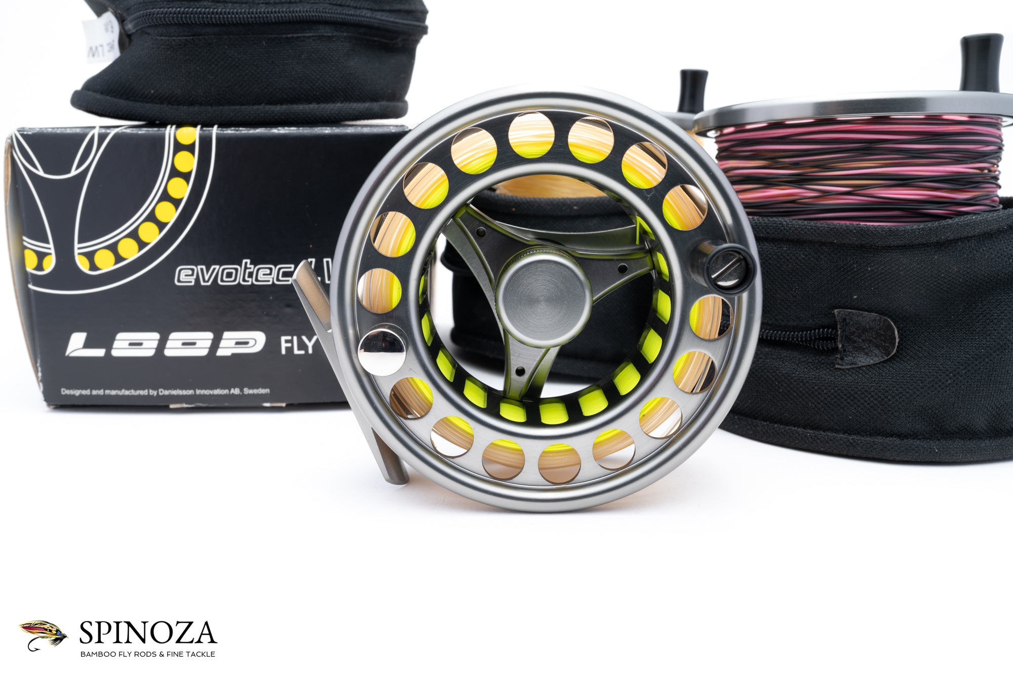 Lamson LP 3 fly reel and two spare spools - Spinoza Rod Company