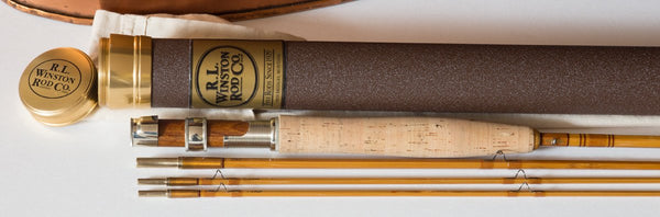 Winston Bamboo Fly Rod 7'9″ #5 3/2 Serial# 4366