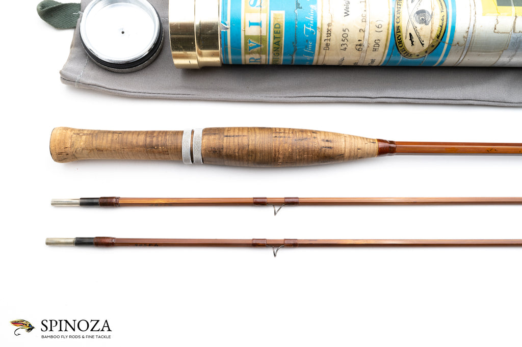 sold ORVIS 7' “DELUXE” BAMBOO FLY ROD - Classic Flyfishing Tackle