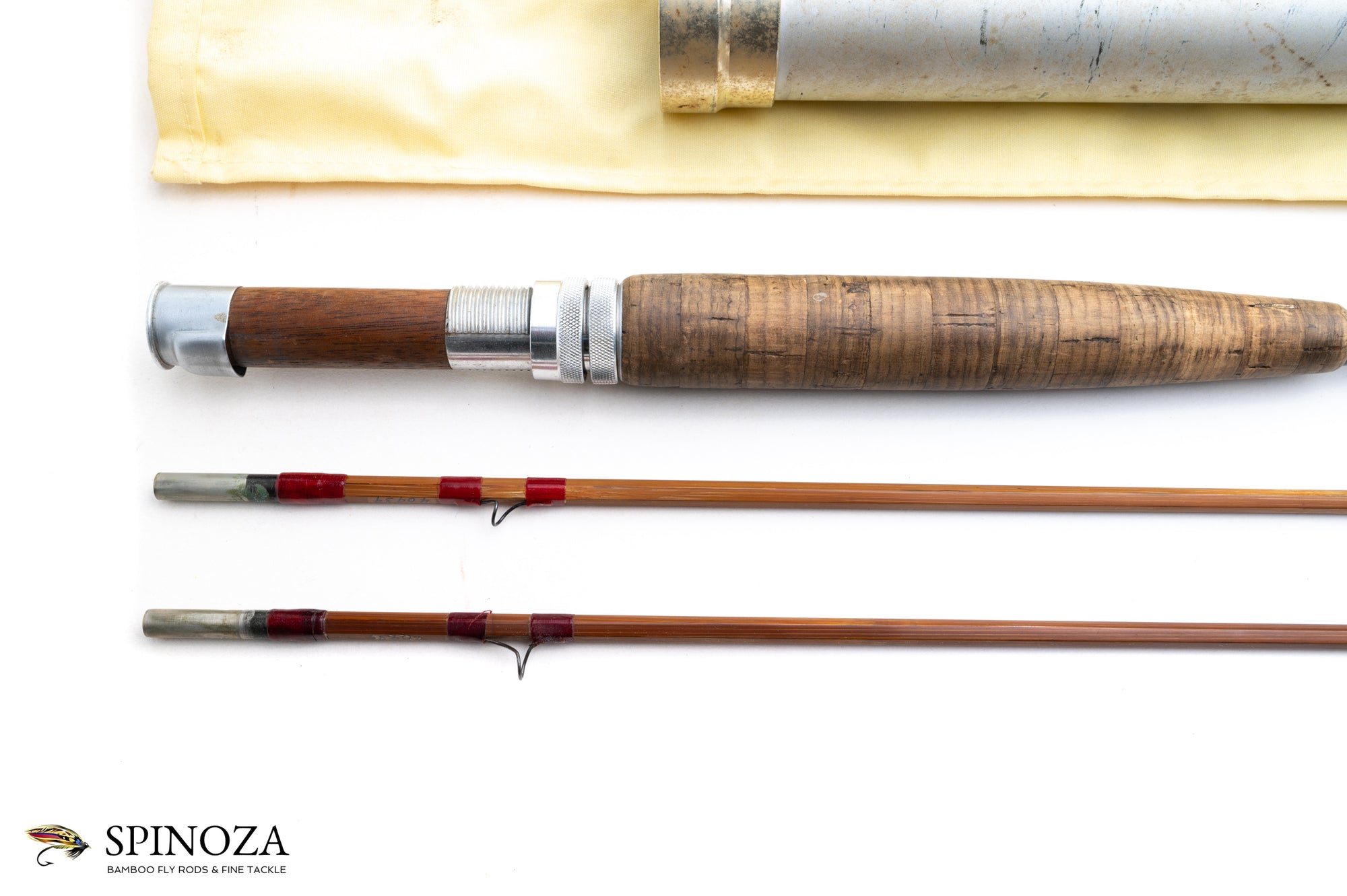 VINTAGE ORVIS BAMBOO Fishing Rod 7'6” 4piece $104.37 - PicClick