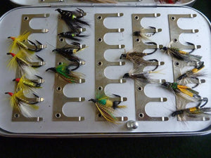 Wheatley Fly Box (large) - with Salmon Flies - Spinoza Rod Company