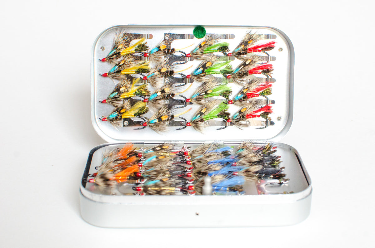 Wheatley Salmon Box with 60 Flies - Spinoza Rod Company