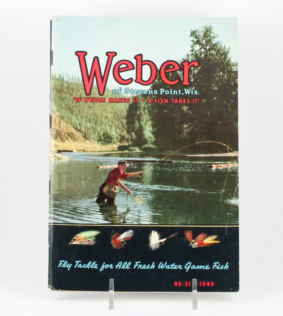Weber 1940 Fishing Tackle Catalog - Spinoza Rod Company