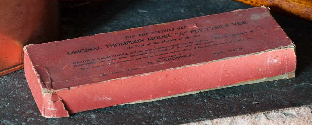 Original Thompson Model A Fly-Tyer´s Vise in Box with Instructions