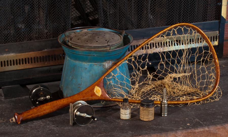 Bob Summers Fishing Net - made by Ron Reinhold
