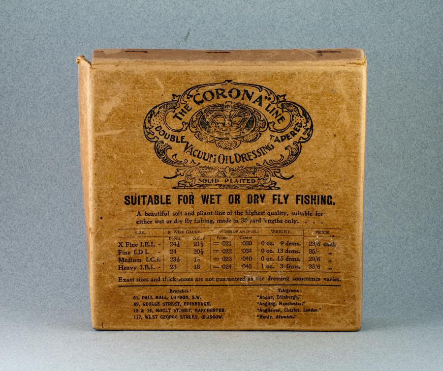 Vintage Hardy Corona Silk Line with Original Box - Spinoza Rod Company