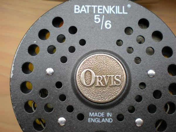 Orvis Battenkill 5/6 Orvis fly reel Made in England w/Case from Japan